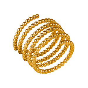 Quadruple Pearl Chain Ring