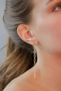 The Long Figaro Chain Earring