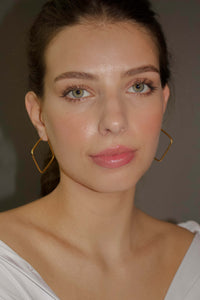 The Sparkling Quader Creole Earring