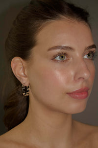 The Jagged Creole Small Earring
