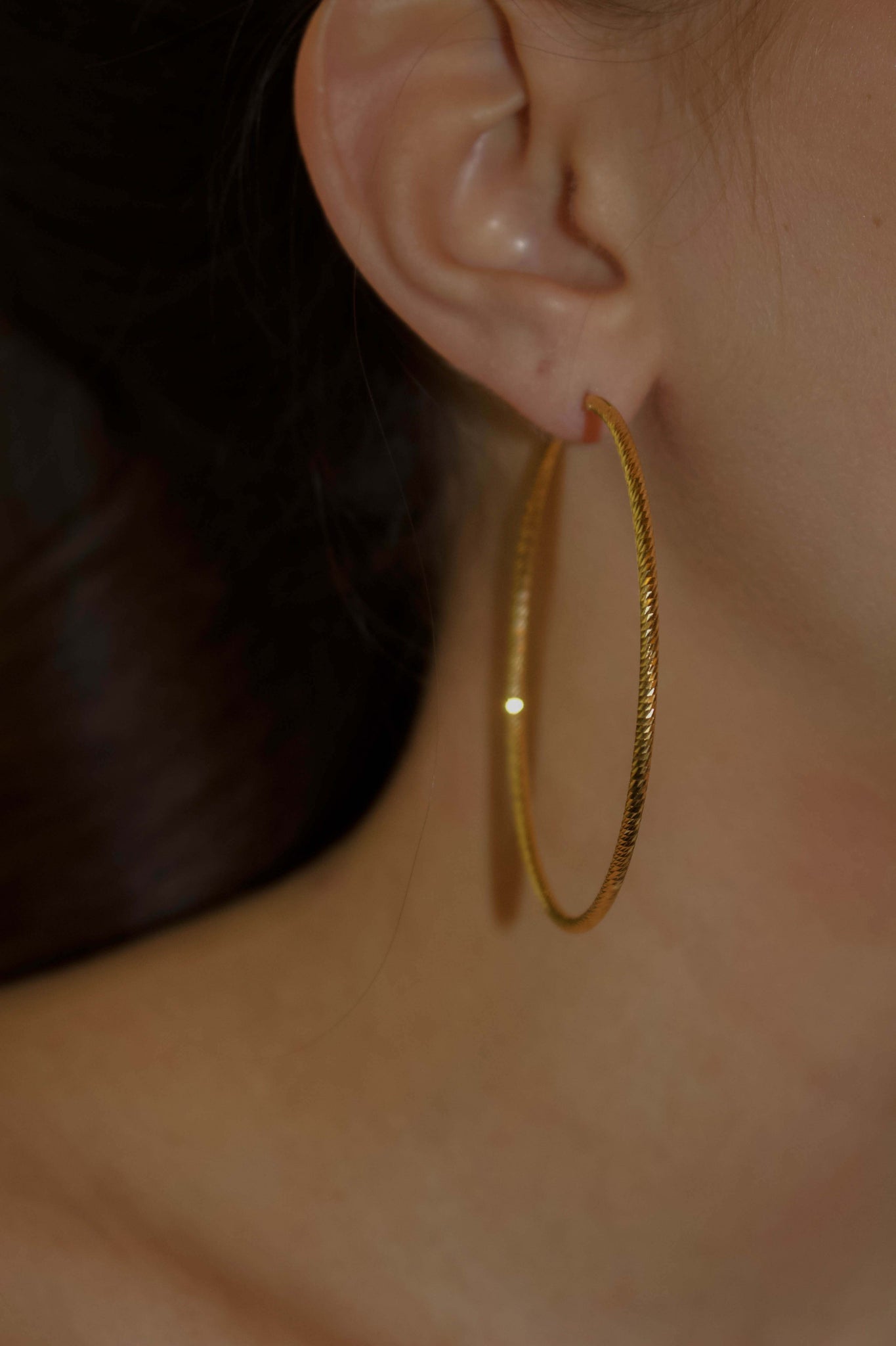 The Sparkling Creole Earring