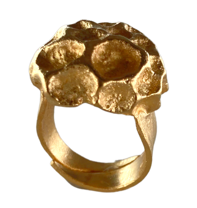 The Coral Stone Ring